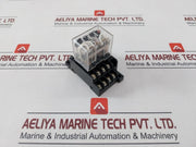 Honeywell Szr-ly4-n1 Power Relay With Socket Szx-slf-14 24Vdc 20A 10A @ 250Vac