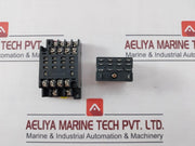 Honeywell Szr-ly4-n1 Power Relay With Socket Szx-slf-14 24Vdc 20A 10A @ 250Vac