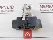 Honeywell Szr-my2-n1 Power Relay With Socket Szx-smf-08N 24Vdc 5A@250Vac