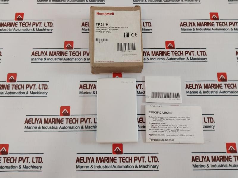 Honeywell Tr21-h Temperature & Humidity Sensor Wall Module 085267314411