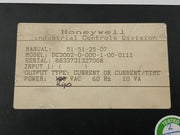 Honeywell Universal Digital Controller 240vac 60hz 10va Udc 3000
