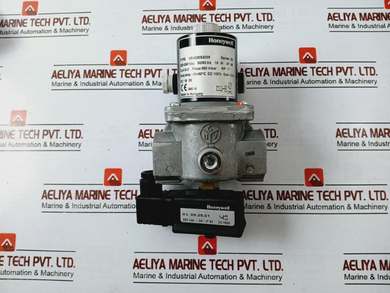 Honeywell Ve4025S2035 Gas Valve Ve4000 Series 220-240Vac 16W Ip54 360Mbar