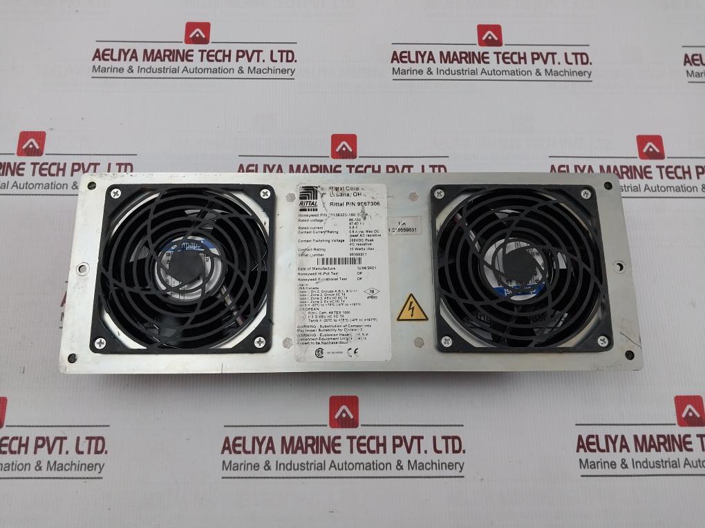Honeywell 50136386-150 Cooling Fan Assembly Rev A 9967306 85–132 V Ac 47-63 Hz