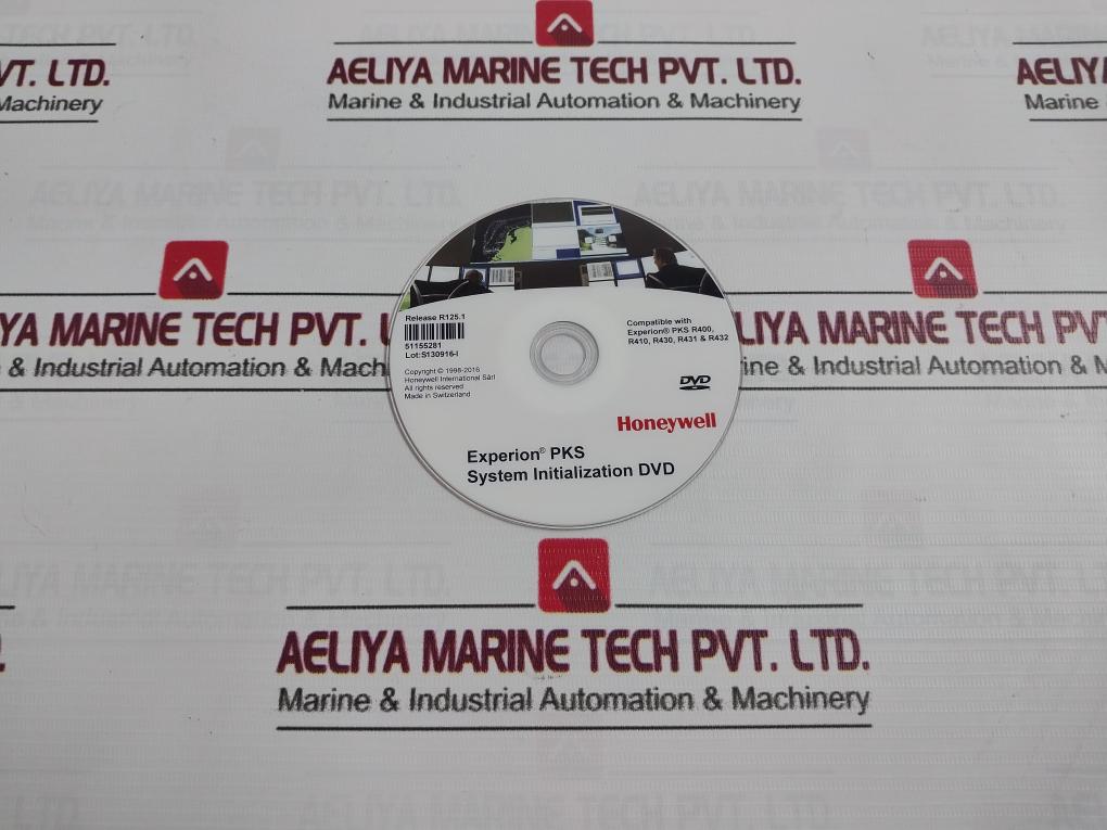 Honeywell 51155281 System Initialization Dvd