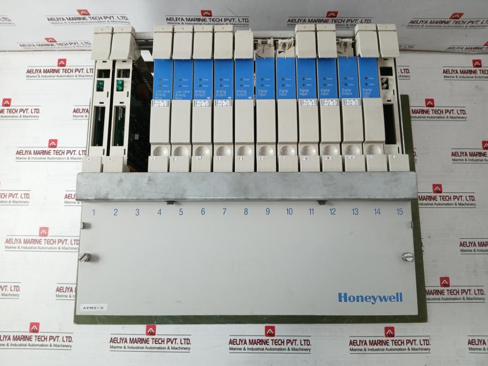 Honeywell 51402599-100 15 Slot I/O Backplane System 51304754-100 Mu-plam02 Rev:A