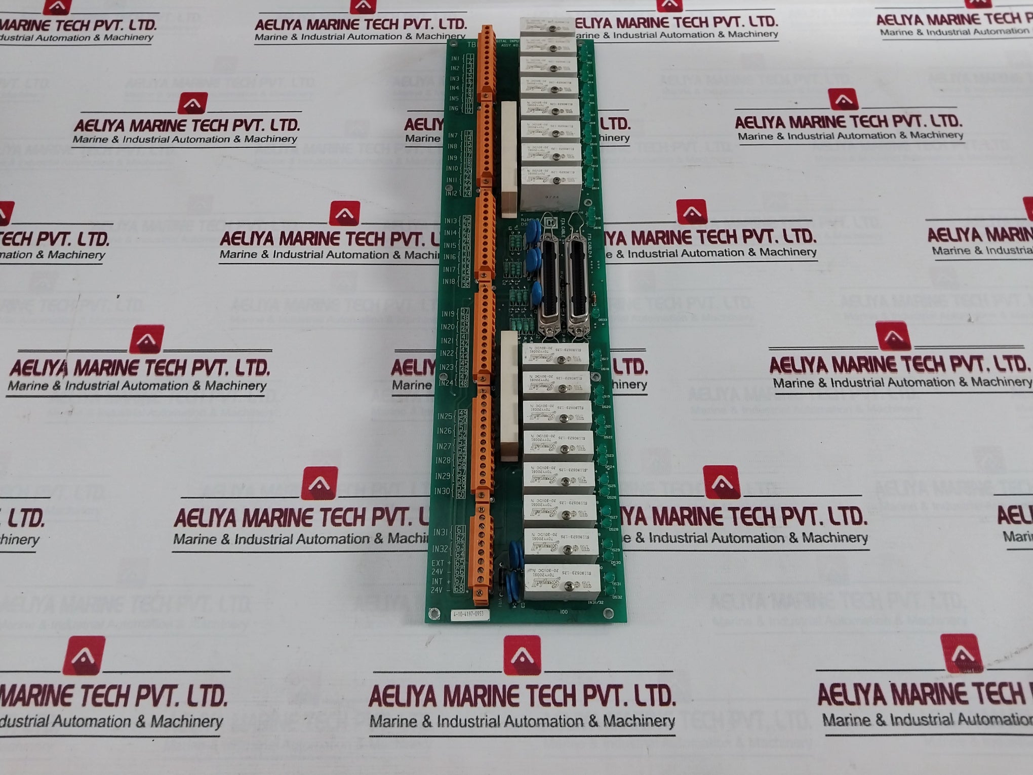 Honeywell Mu-tdid12 Digital Input Board Rev.C 94V-0 24Vdc