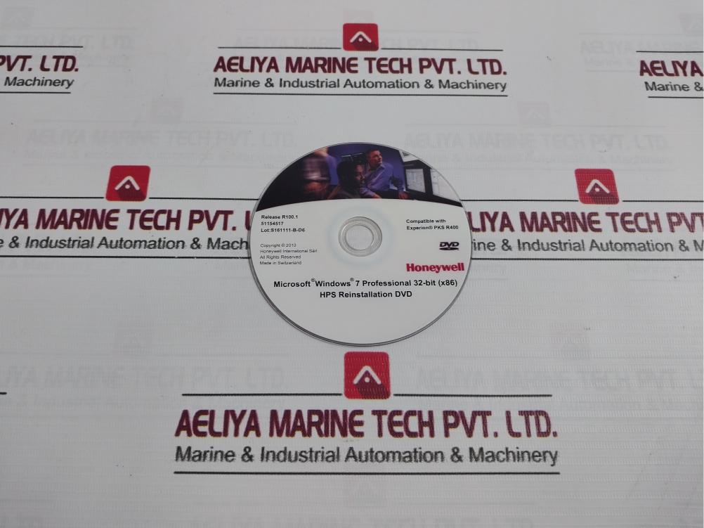 Honeywell Pks R400 7 Professional 32-bit (X86) Hps Reinstallation Dvd Release