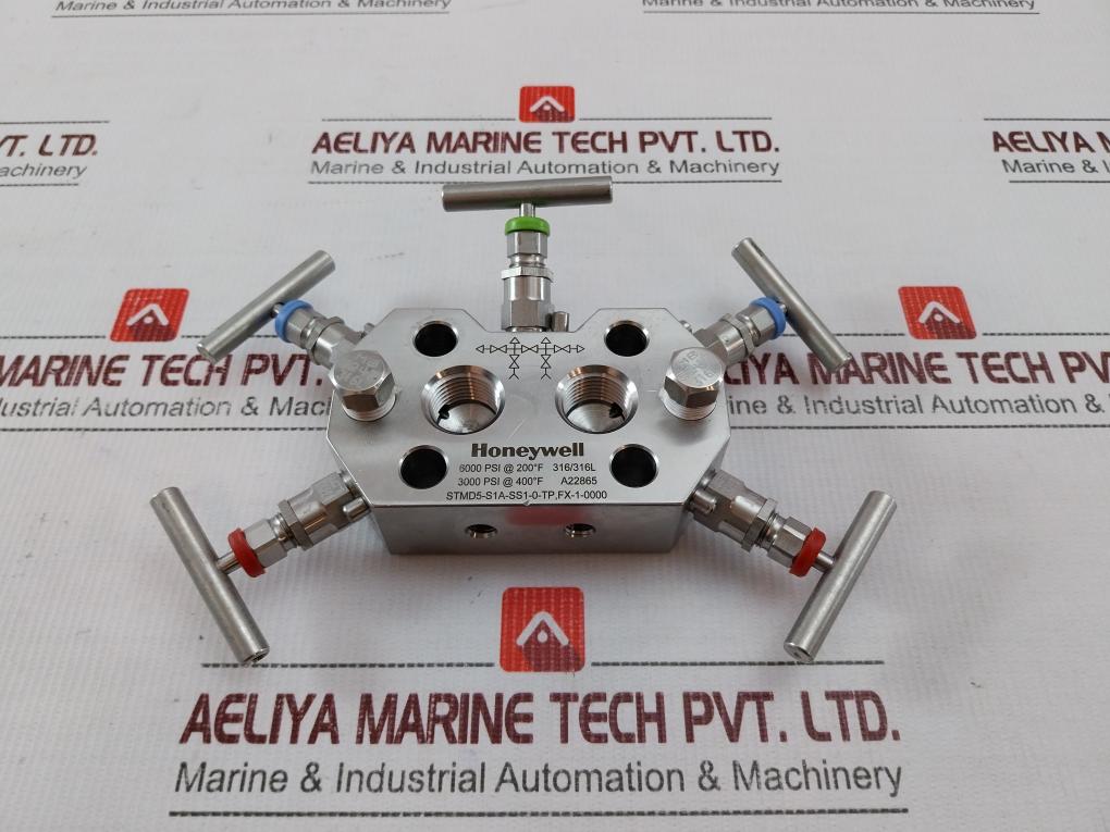 Honeywell Stmd5-s1A-ss1-0-tp, Fx-1-0000 Smartline Manifold 5 Valve Head