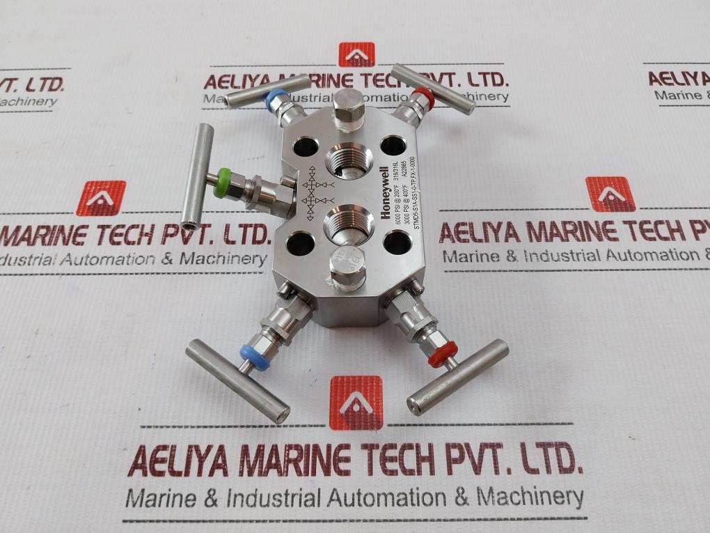 Honeywell Stmd5-s1A-ss1-0-tp, Fx-1-0000 Smartline Manifold 5 Valve Head