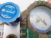 Hongsen Hs-18 Manifold Pressure Gauge -30 To 550 Psi R404A