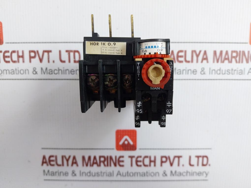 Hor1k0.9 660v Brand In Hyundai Thermal Overcurrent Relay