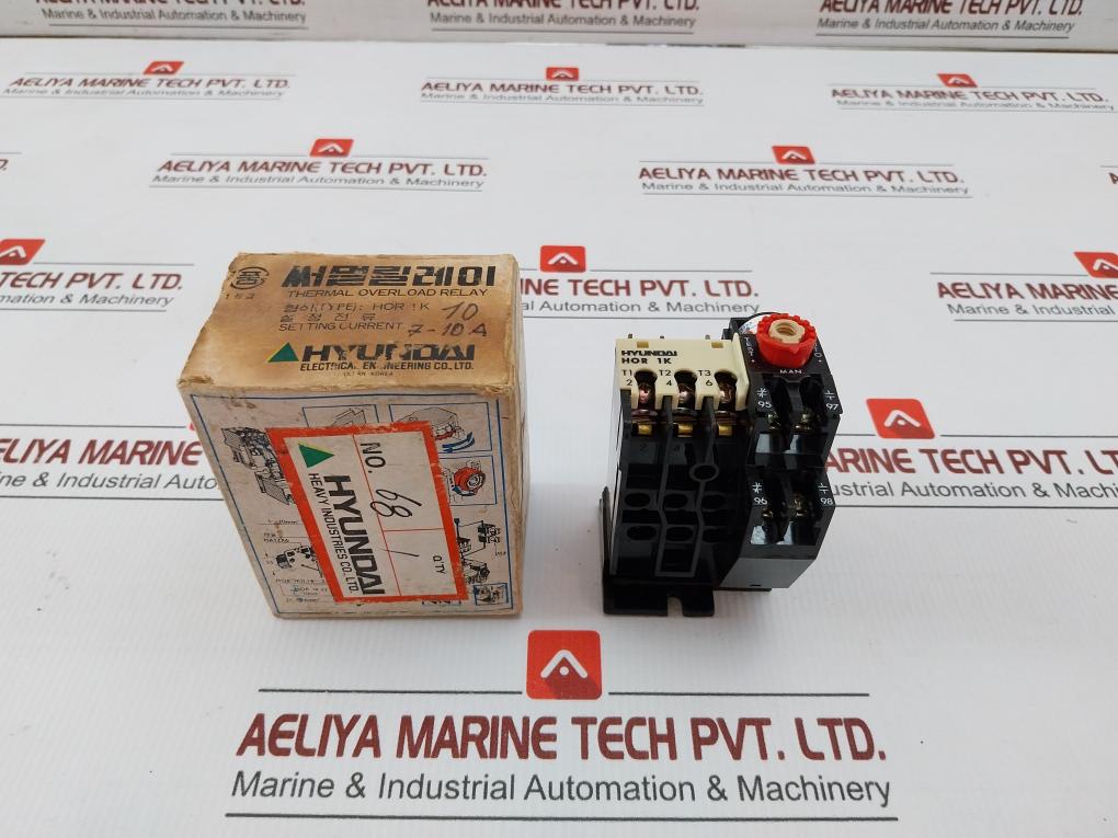 Hor 1k 10 Hyundai 7-10a Thermal Overload Relay - 180 Gm