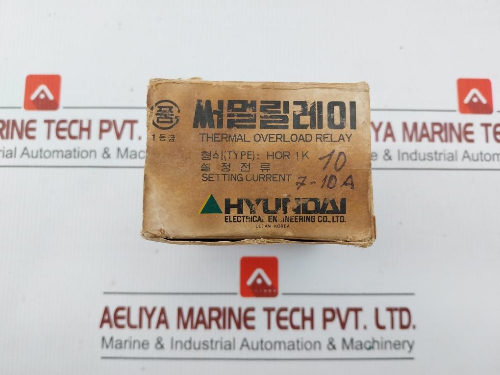 Hor 1k 10 Hyundai 7-10a Thermal Overload Relay - 180 Gm