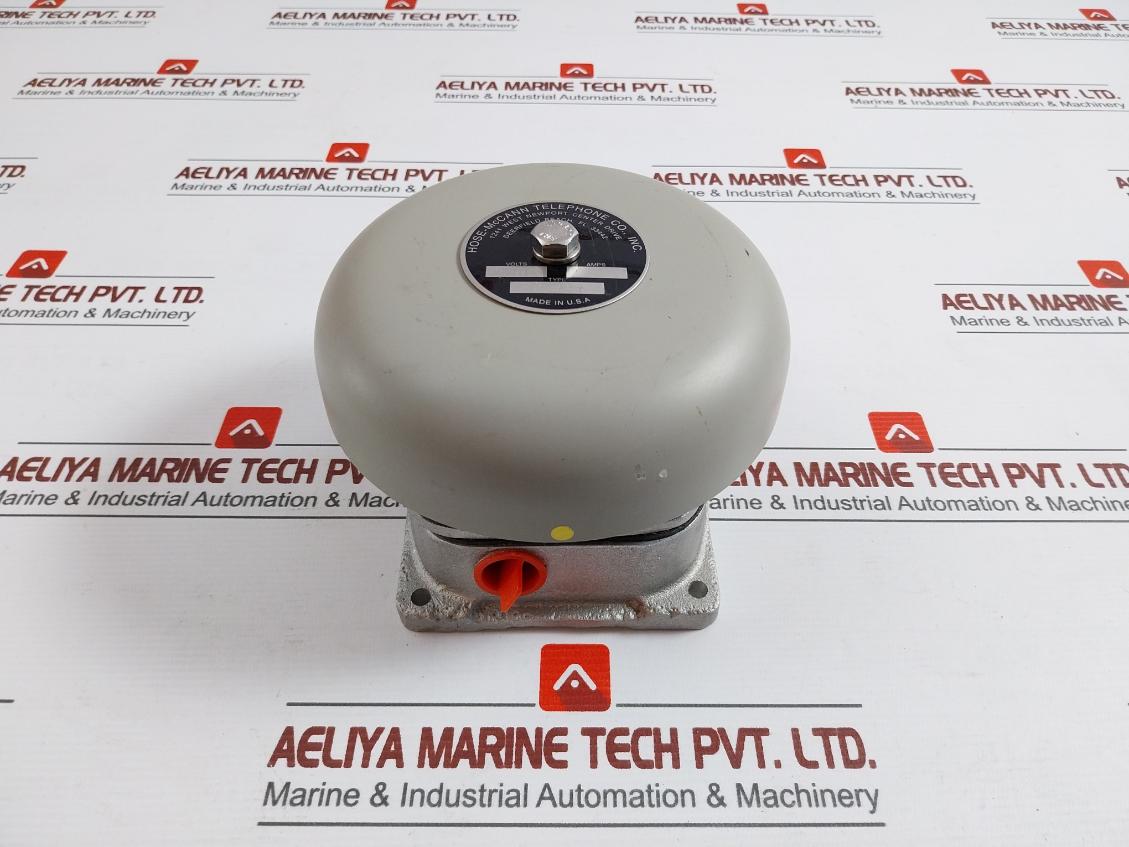 Hose-mccann 96Ua6S Signal Industrial Signaling Bell 115 Vac