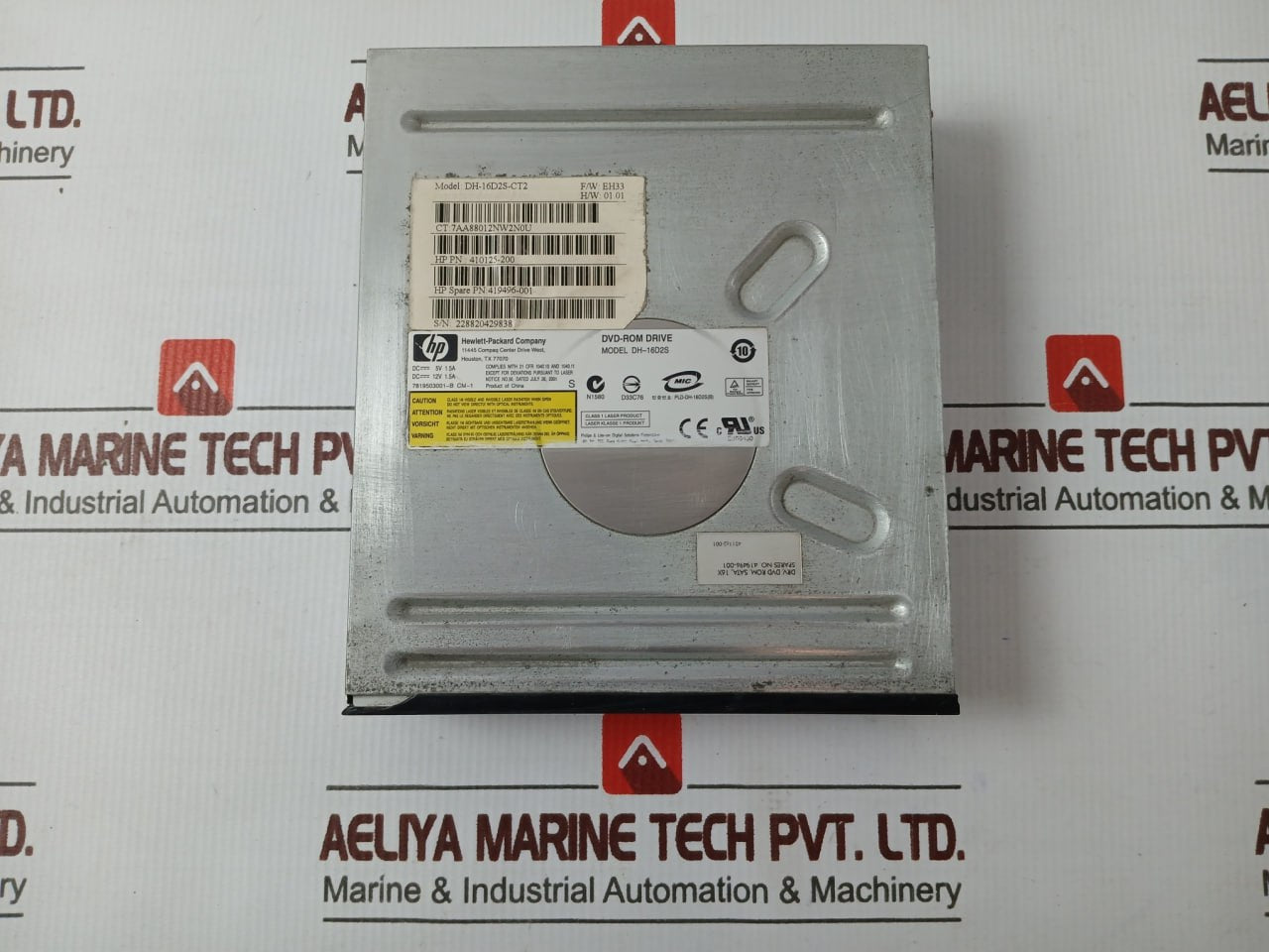 Hp Dh-16D2S-ct2 Dvd-rom Drive 7Aa88012Nw2N0U 410125-200 Dc-12V 1.5A