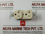 Hubbell Commercial Duplex Receptacle 125V