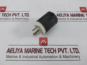 Hubbell Hbl5266C Vari-size Cord Grip Plug Insulgrip 2 Pole 3 Wire Grounding