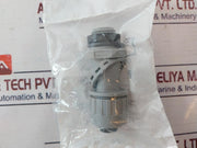 Lot of 8X Hubbell PS0509NGY Liquid-tight Flexible Conduit Connector