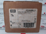 Lot of 8X Hubbell PS0509NGY Liquid-tight Flexible Conduit Connector