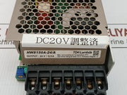 Hws150a-24/A Tdk-Lambda Input-100-240vac/2.0a/50-60hz Enclosed Power Supply