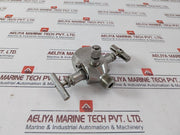 Hy-lok Gv2Tv-fm8N Gauge Valve Ptfe Packing 1/2
