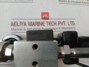 Hy-lok Nv3F-4N-r Needle Valve With Tm35 Timer Controlled Drain 6000 Psi 24-240V