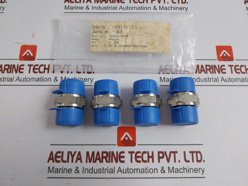 Hydraulic Hex Nipple By Alliance 002522.03100