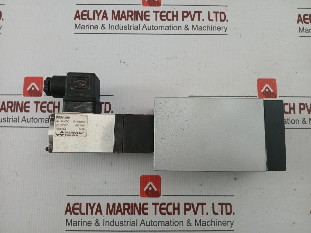 Hydraulic Solenoid Valve Aedrvn10/100 Wandfluh -  3.510 Kg