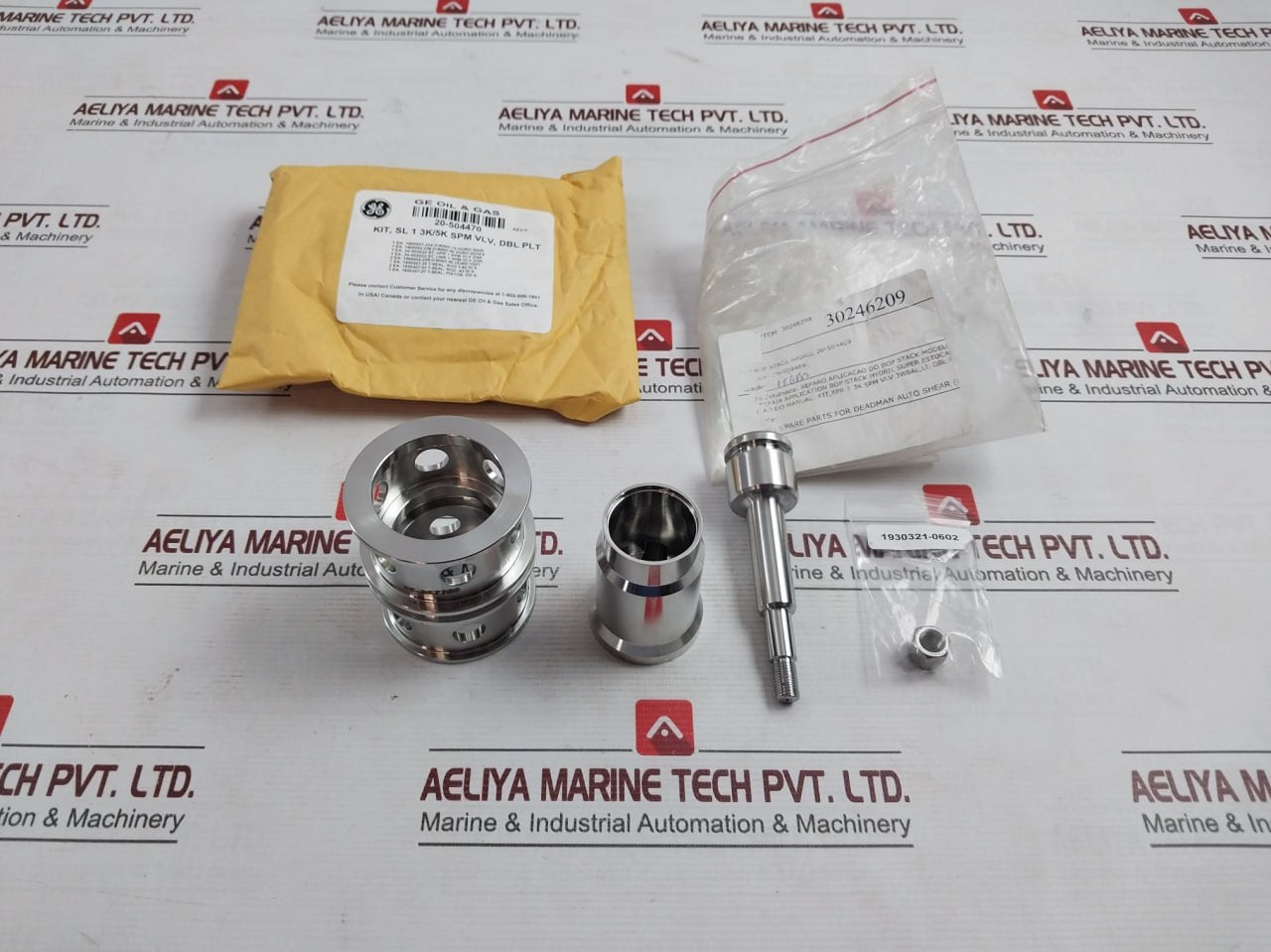 Hydril 20-504469 Repair Kit 3K/5K Spm Valve Double Piloted Rev C