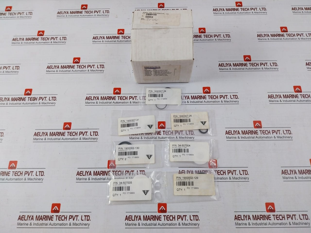 Hydril 20-507013 Gen-ii Mux External 1/2” Spm Valve Seal Kit 34-507005