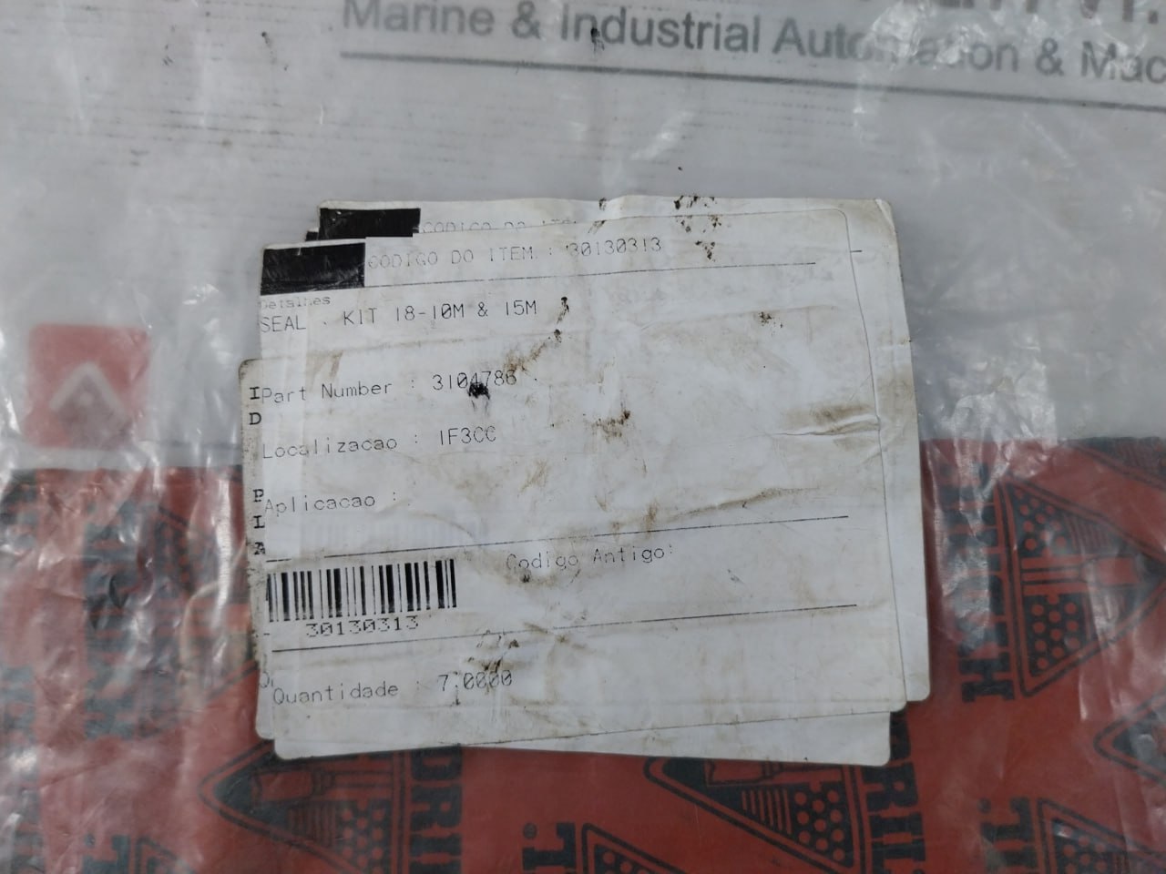 Hydril 3101517-3 Seal Kit 18-10M &amp; 15M Rev.F2