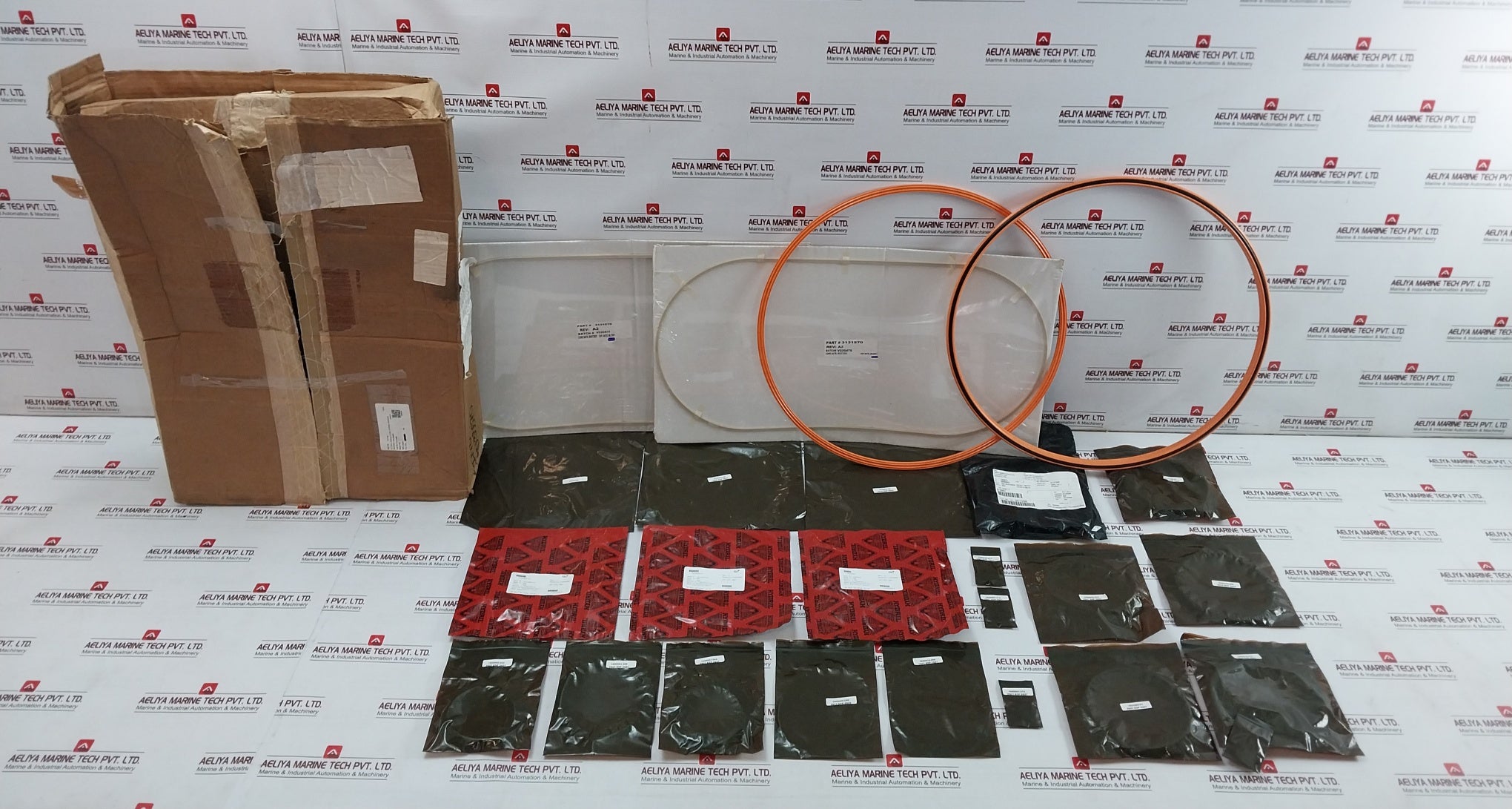 Hydril 3132389 Bonnet Seal Kit 3118487, 3114949-03 Rev Lvl:C Size: 22 X 1/8 X 1