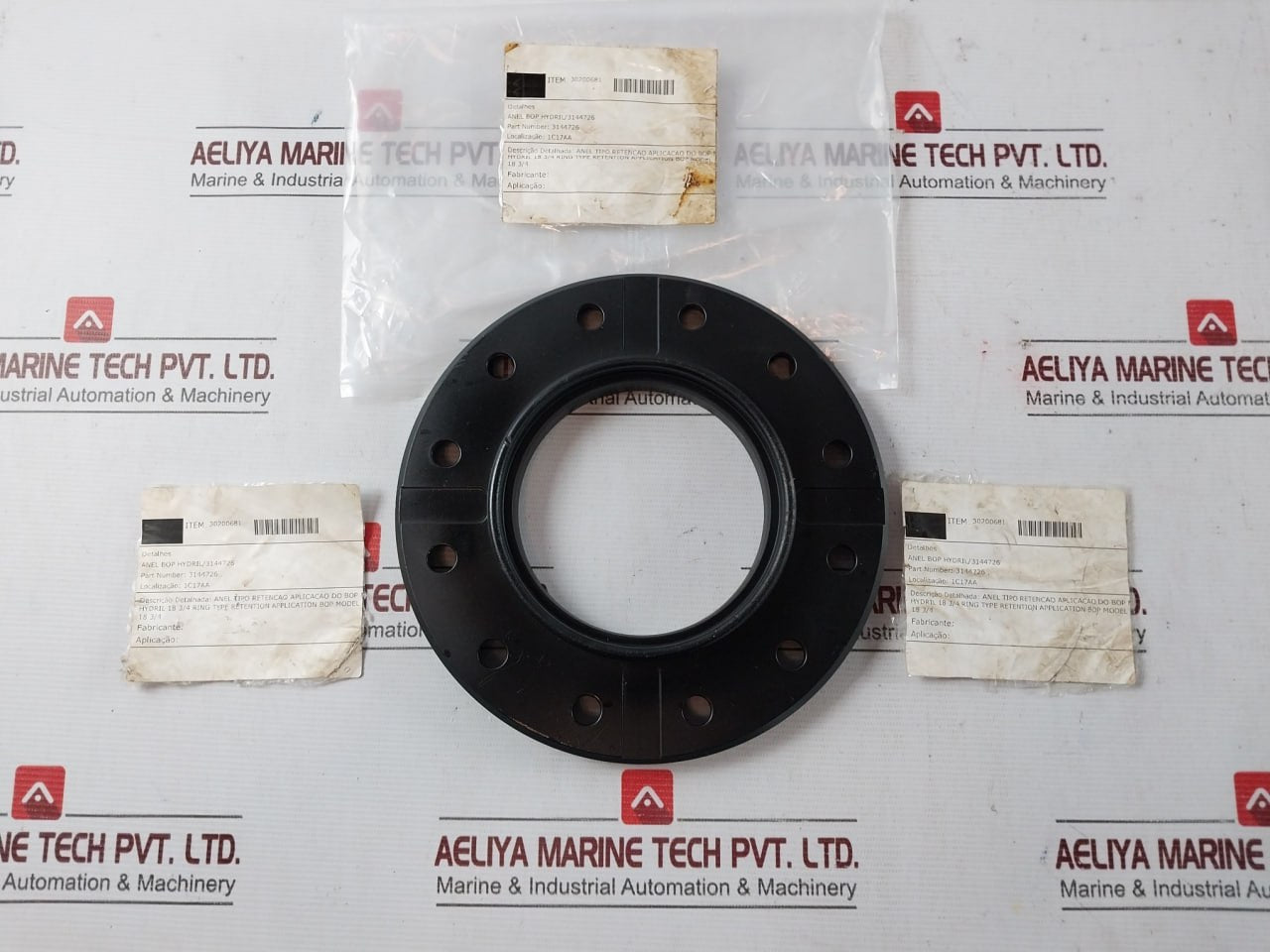 Hydril 3144726 Retention Ring For Bop 18 3/4" Rev: A2