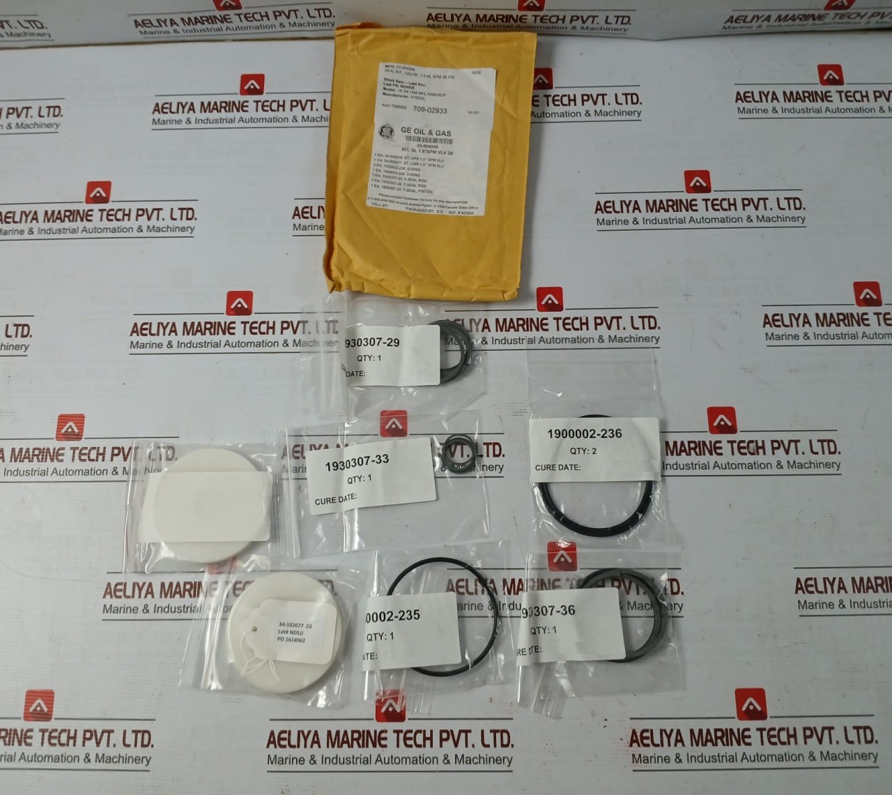 Hydril 20-504046 Seal Kit For Spm Valve A030 1-1/2" 3K/5Ksi Rev.A