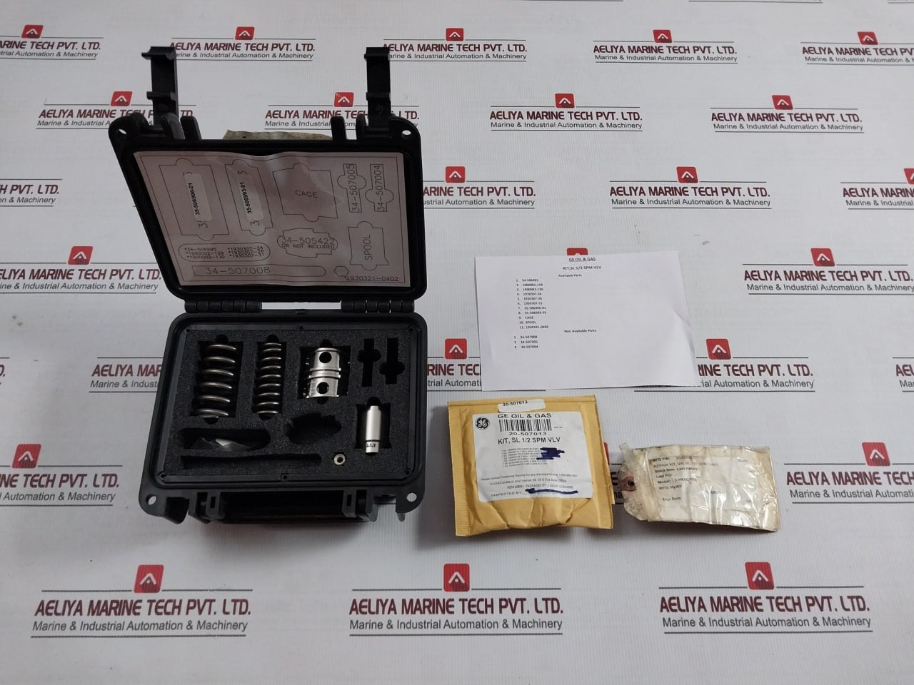 Hydril 20-507022 Repair Kit 1/2" Spm 3-way No Rev C 35-506996-01-b