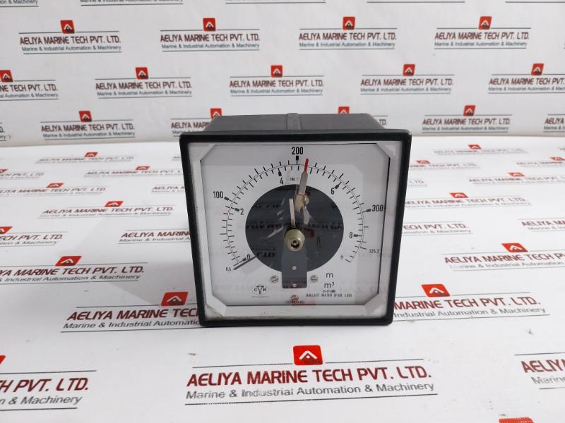 Hypteck As 11-p-inn Ballast Water Sp.Gr. 1.025 Dual Scale Analog Gauge 130953490
