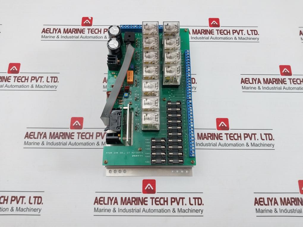 Hyun Jin Hj-107-1 Signal Light Column Pcb Card Module