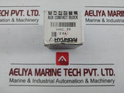 Hyundai Auxiliary Contact Block Hac 20 In New