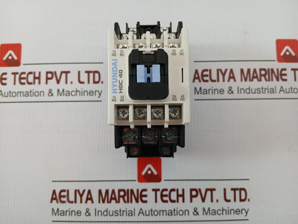 Hgc 40 Magnetic Contactor 800v/60a By Hyundai Electric