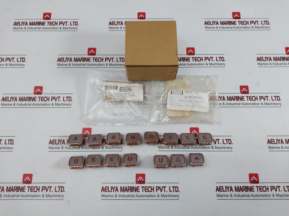 Hyundai Elevator Pushbutton Set (U,A,B,C,D,E) E07441l01_sp028