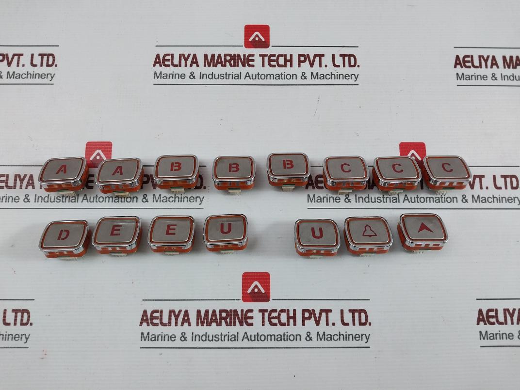 Hyundai Elevator Pushbutton Set (U,A,B,C,D,E) E07441l01_sp028