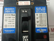 Hyundai Hbh-103 Molded Case Circuit Breaker 660V/75A