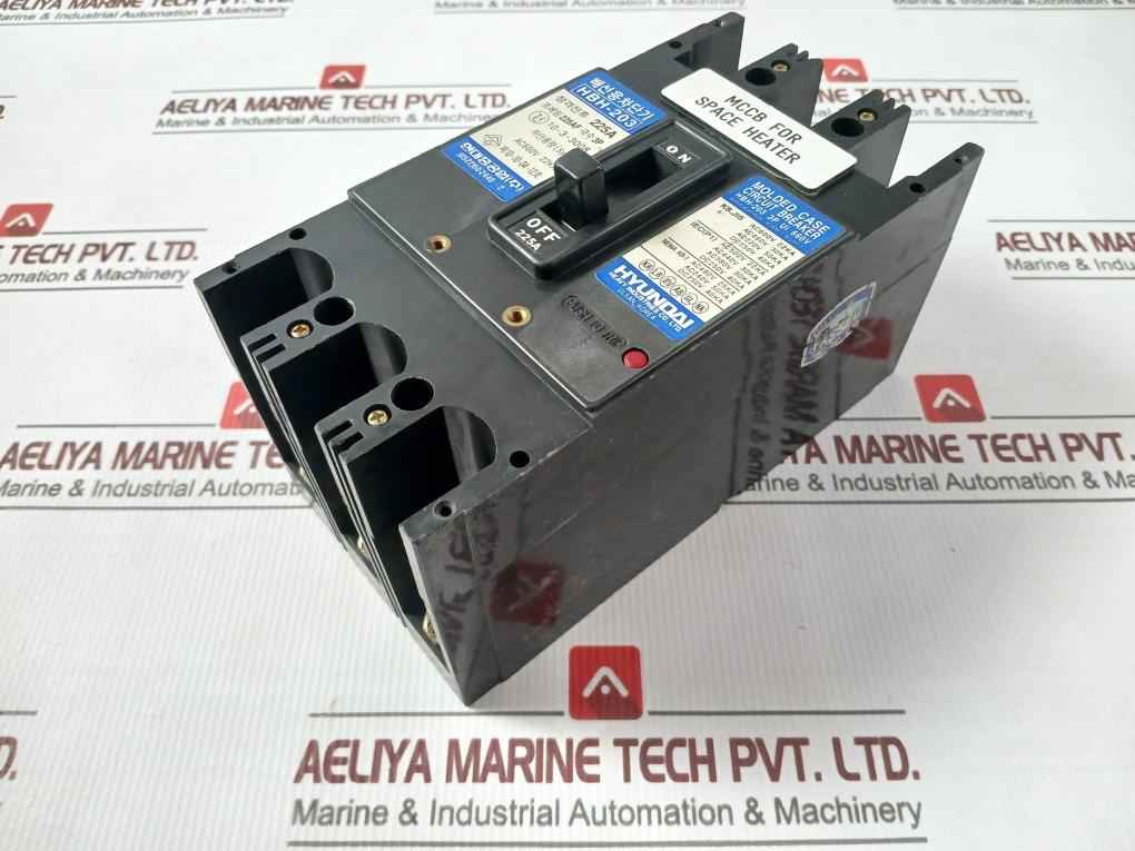 Hyundai Hbh-203 Circuit Breaker Ac600V 225A