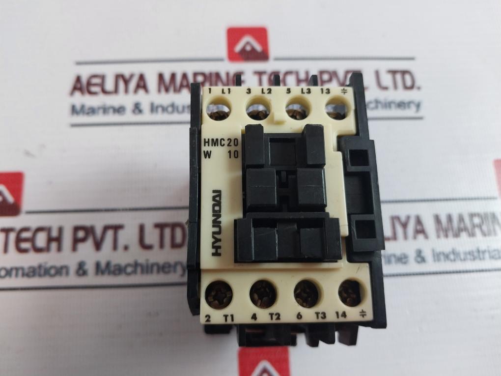 Hyundai Hmc20 W 10 Magnetic Contactor 660V~ 25A