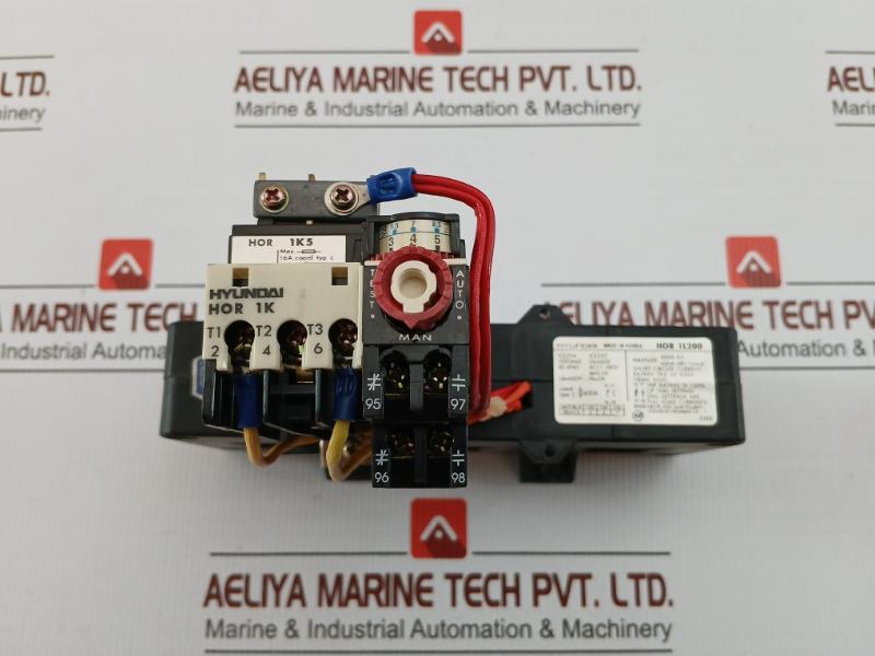 Hyundai Hor 1l200 Thermal Overload Relay 0.5a 660v