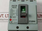 Hyundai Molded Case Circuit Breaker 50/60hz Ac 690v Hibs 63