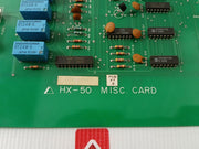 Hyundai Printed Circuit Board Hx-50 Misc