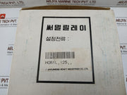 Hyundai Thermal Overcurrent Overload Relay Part No.Hor 1l 125