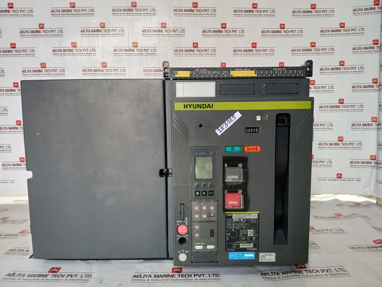 Hyundai Uan50C3C M1C1S168S Air Circuit Breaker Acb 3 Poles 1000V 50/60 Hz&nbsp;