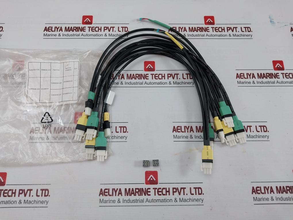 I/O Link Cable Assembly Set 51454240-202, 51454240-200 Brand In Honeywell